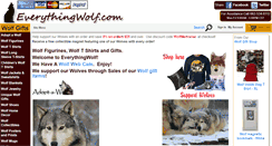 Desktop Screenshot of everythingwolf.com